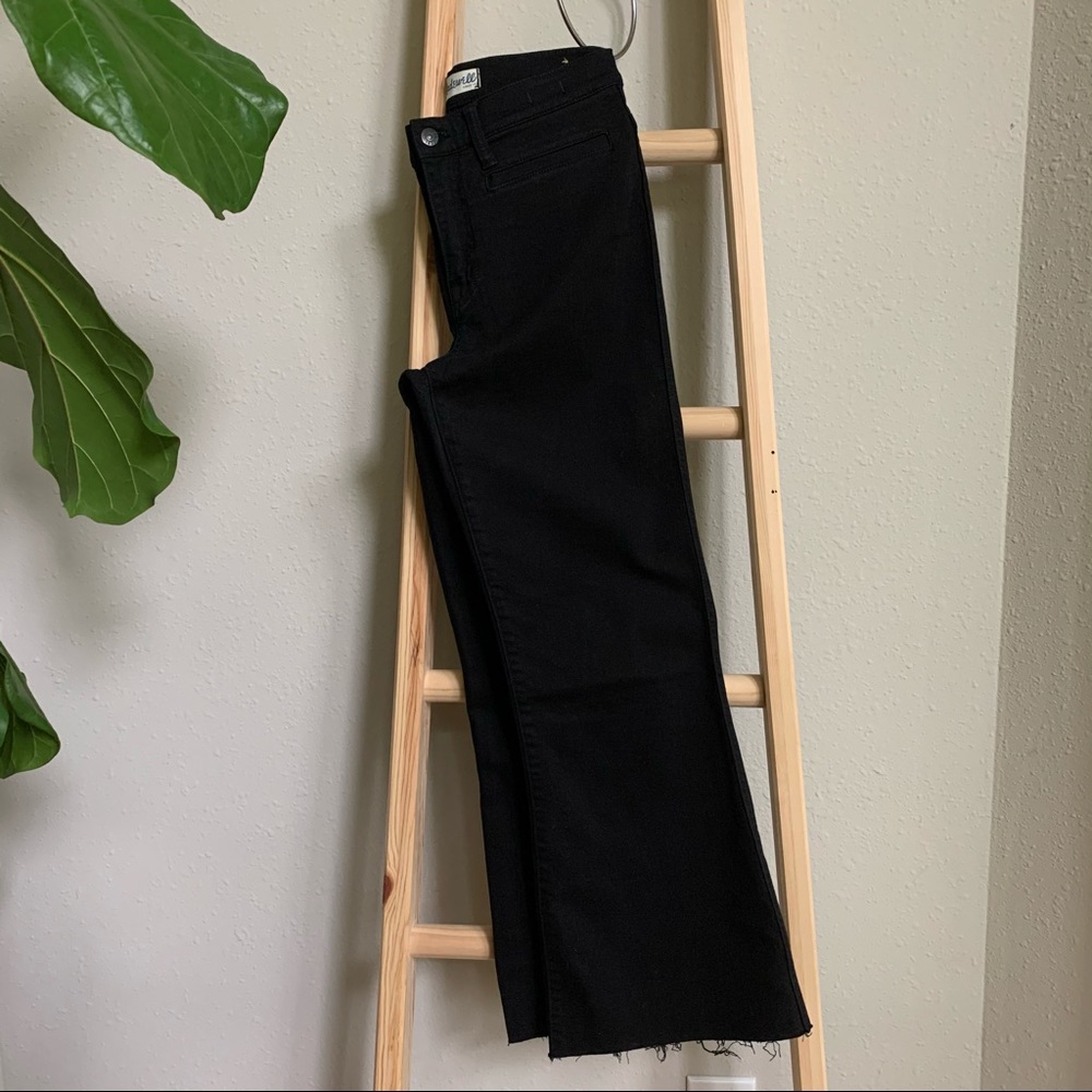 Madewell Black Flea Market Flare Jeans Sz 27